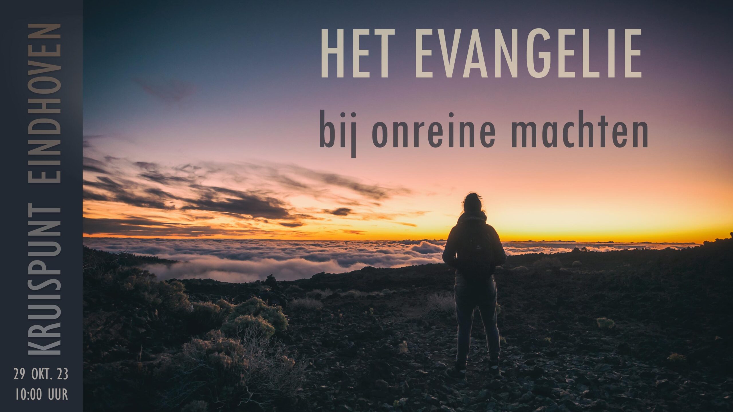 Kerkdienst op 29 oktober 2023 - 10:00 uur. Het evangelie bij onreine machten.