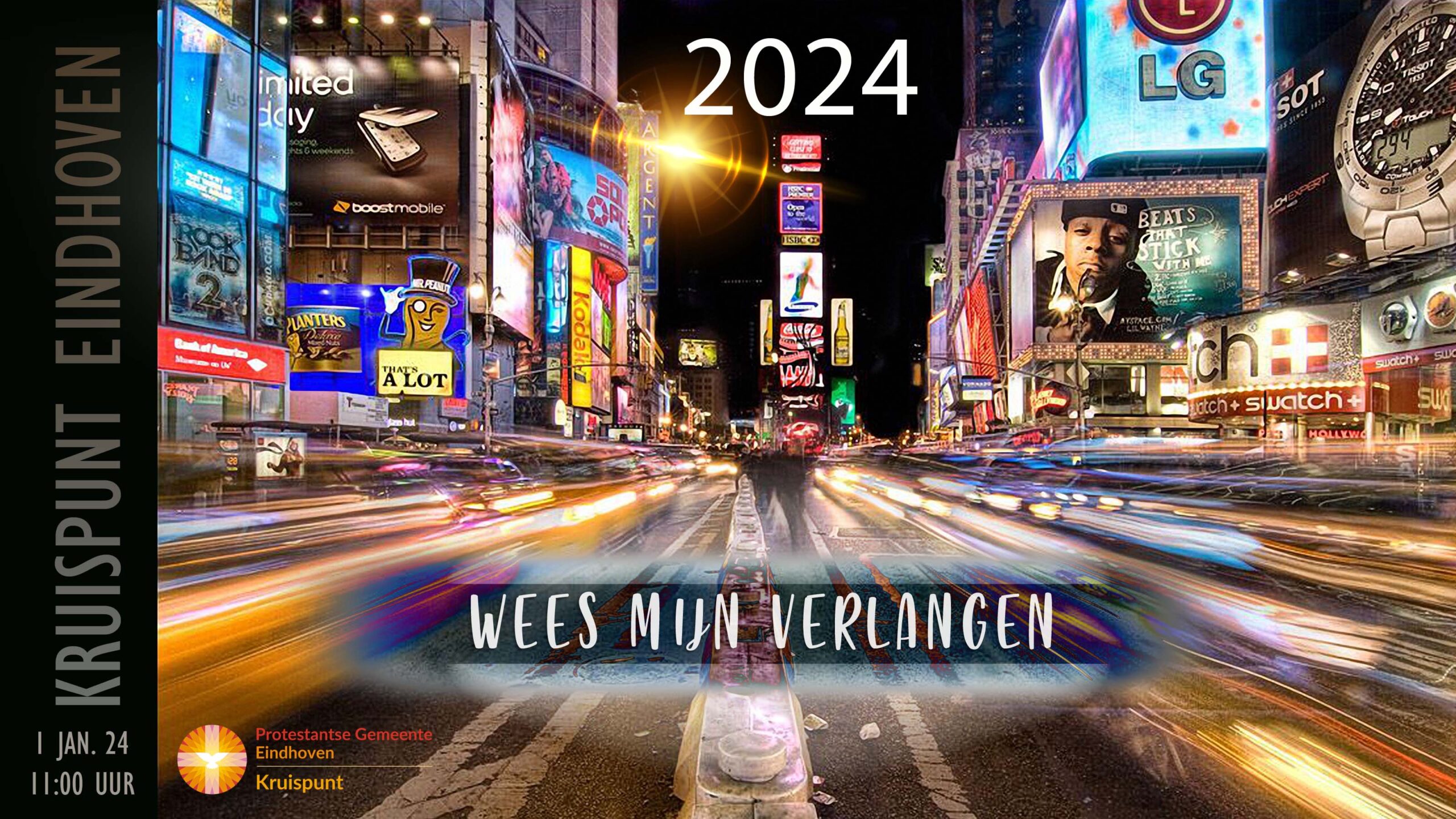 kerkdienst over: Wees mijn verlangen.