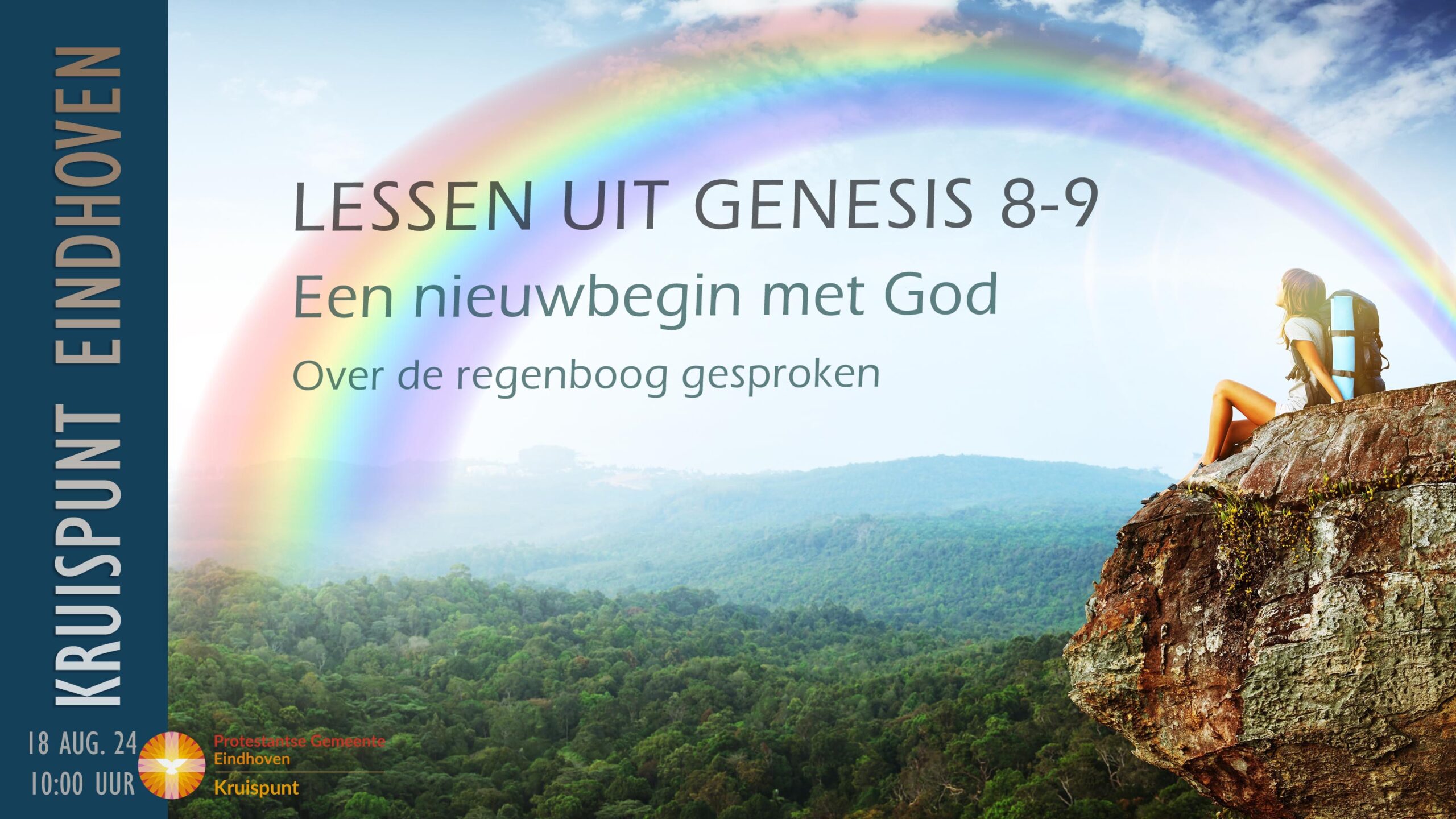 Kerkdienst 18 augustus 2024. Lessen uit Genesis 8-9.