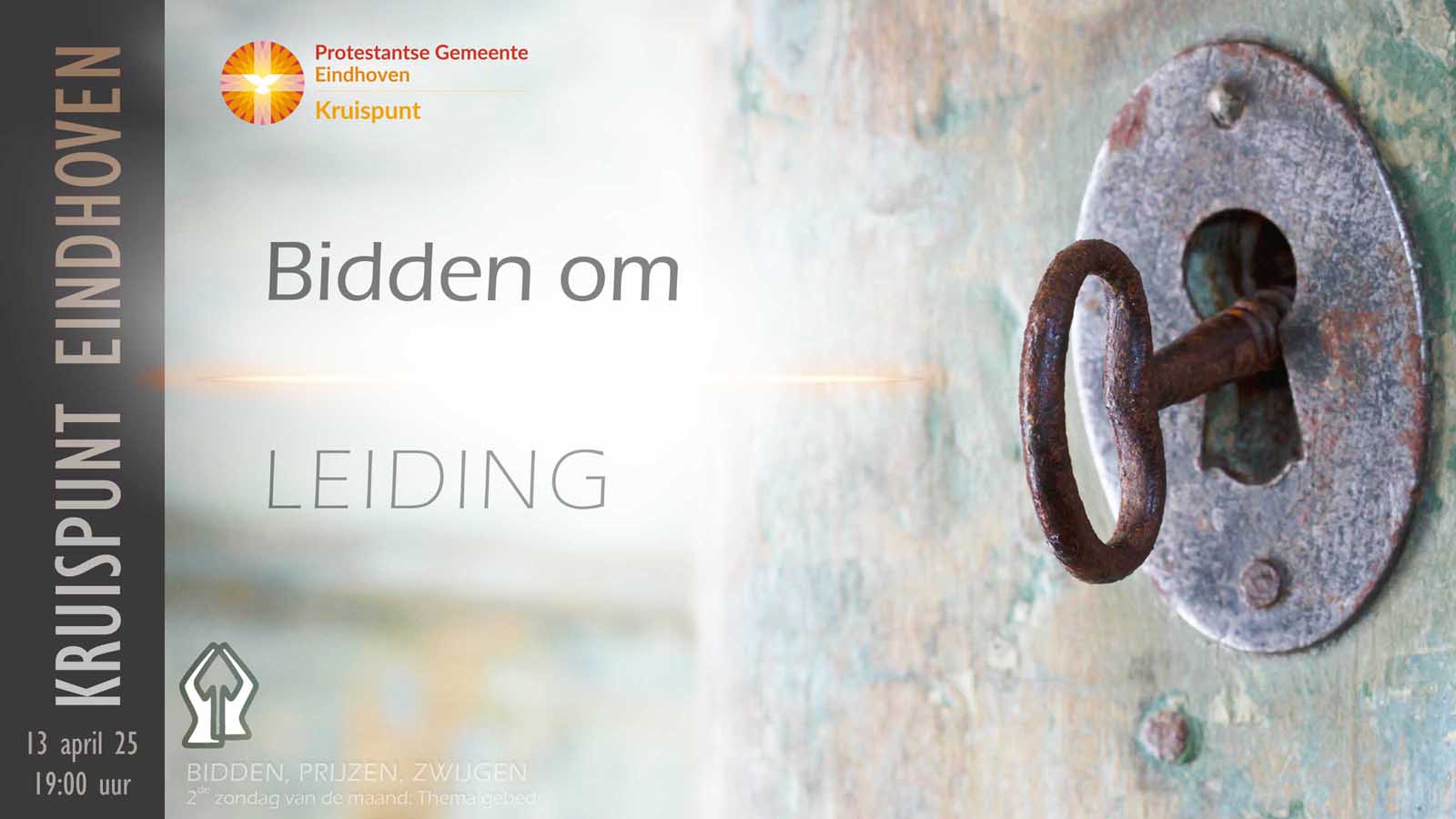 Gebedsbijeenkomst 13 april om 19:00. Bidden om leiding.